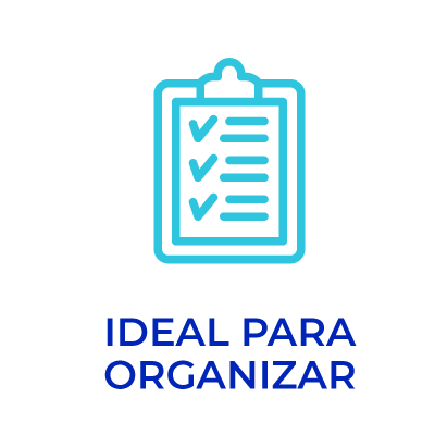 Ideal para organizar