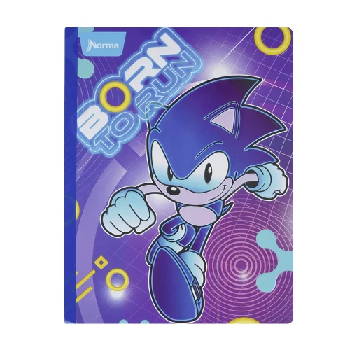 Libreta Cosida 100 Hojas Cuadriculado Sonic - Born