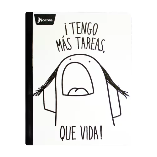 Libreta Cosida 100 Hojas Doble Linea Memes - Vida