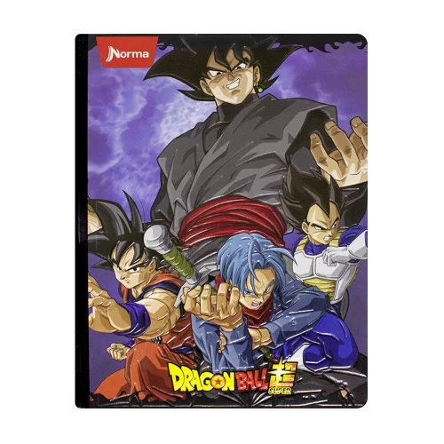 Libreta Cosida Dragon Ball  100 Hojas   Doble Linea  - 9 Zamasu