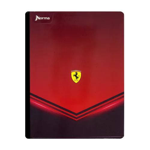 Libreta Cosida Ferrari  100 Hojas   Cuadriculado  - Ferrari