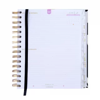 Agenda Premium Kiut 2025 Black And White