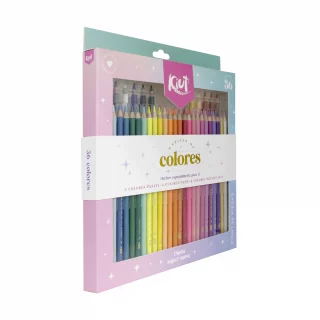 Caja Caja de Colores Kiut X 36