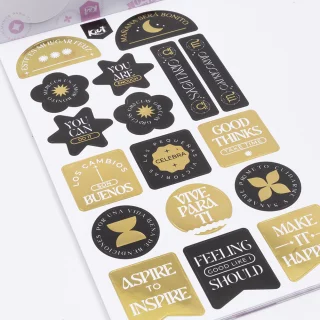 Kit Kiut De Stickers Notebook