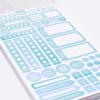 Kit Kiut De Stickers Notebook