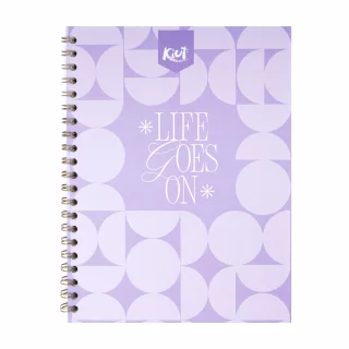 Libreta Argollada Durabook  Kiut 80 Hojas Linea Corriente  Sunsets