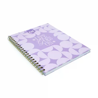 Libreta Argollada Durabook  Kiut 80 Hojas Linea Corriente  Sunsets