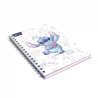 Libreta Argollada Durabook  Stitch 80 Hojas Linea Corriente   - The Flow