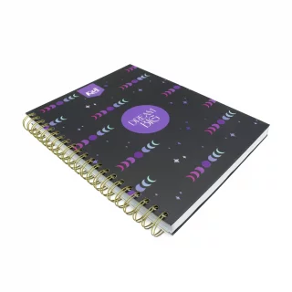 Libreta Argollada Durabook Grande Kiut 80 Hojas Linea Corriente  Dream Big