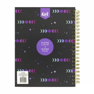 Libreta Argollada Durabook Grande Kiut 80 Hojas Linea Corriente  Dream Big