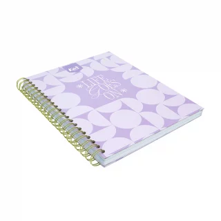 Libreta Argollada Durabook Grande Kiut 80 Hojas Linea Corriente  Sunsets