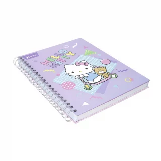 Libreta Argollada Durabook Hello Kitty Grande 150 Hojas Lineas 6 Materias  - Patineta