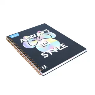 Libreta Argollada Durabook Mickey-Minnie Grande 100 Hojas Linea 4 Materias  - Always In Style