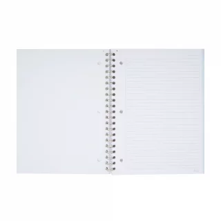 Libreta Argollada Durabook Stitch Grande 100 Hojas 4 Materias Linea   - Be Kind