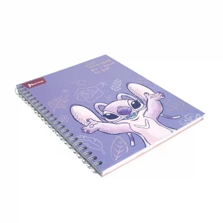 Libreta Argollada Durabook Stitch Grande 100 Hojas 4 Materias Linea  - 626 Flavors