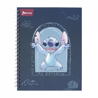 Libreta Argollada Durabook Stitch Grande 100 Hojas 4 Materias Linea  - Sweet Thing