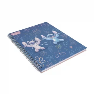 Libreta Argollada Durabook Stitch Grande 150 Hojas 6 Materias Linea  - You´Re My Fav