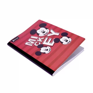 Libreta Cosida   Mickey-Minnie   100 Hojas Cuadriculado  - Mickey Michey