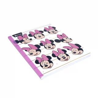 Libreta Cosida   Mickey-Minnie   100 Hojas Cuadriculado  - Minnie