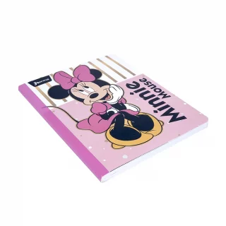 Libreta Cosida   Mickey-Minnie   100 Hojas Cuadriculado  - Minnie Mouse