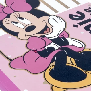 Libreta Cosida   Mickey-Minnie   100 Hojas Cuadriculado  - Minnie Mouse