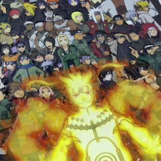 Libreta Cosida   Naruto 100 Hojas   Cuadriculado  - 4 Alianza