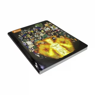 Libreta Cosida   Naruto 100 Hojas   Doble Linea  - 4 Alianza