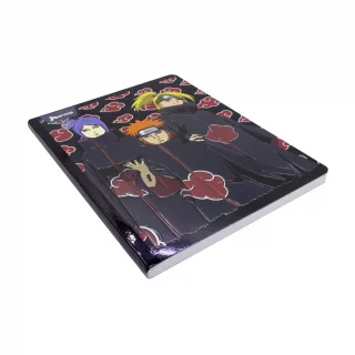 Libreta Cosida   Naruto 100 Hojas   Doble Linea  - 8 Akatsuki