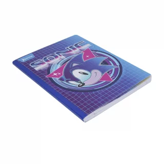 Libreta Cosida 100 Hojas Cuadriculado Sonic - Blue