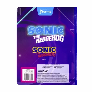 Libreta Cosida 100 Hojas Cuadriculado Sonic - Born