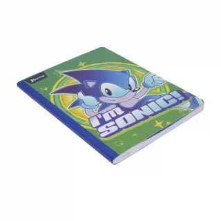 Libreta Cosida 100 Hojas Cuadriculado Sonic - I Am