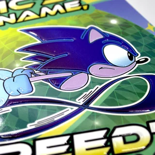 Libreta Cosida 100 Hojas Cuadriculado Sonic - My Game