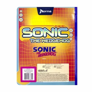 Libreta Cosida 100 Hojas Cuadriculado Sonic - Ready