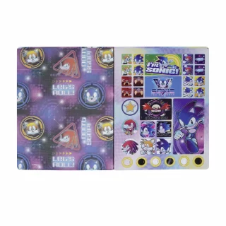 Libreta Cosida 100 Hojas Doble Linea Sonic - Angry