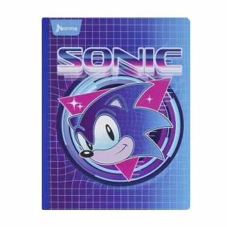 Libreta Cosida 100 Hojas Doble Linea Sonic - Blue