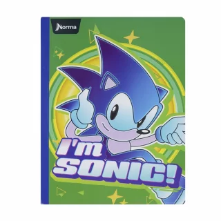 Libreta Cosida 100 Hojas Doble Linea Sonic - I Am