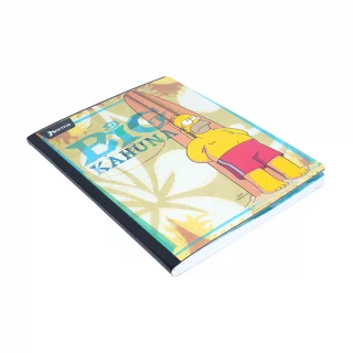 Libreta Cosida 100 Hojas Linea Corriente Los Simpsons - Big Hakuna