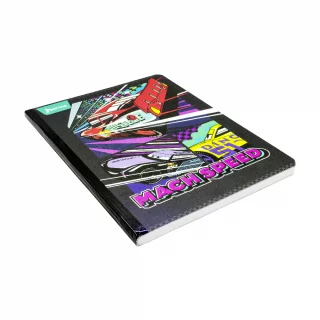 Libreta Cosida Cars  100 Hojas   Doble Linea  - 9 Mach Speed