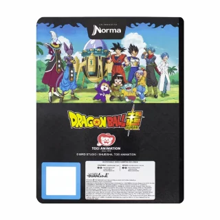 Libreta Cosida Dragon Ball  100 Hojas   Cuadriculado  - 9 Zamasu