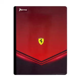 Libreta Cosida Ferrari  100 Hojas   Cuadriculado  - Ferrari