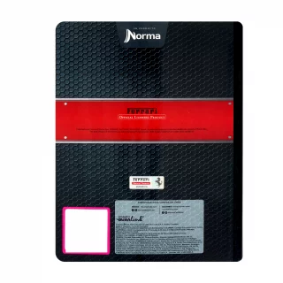 Libreta Cosida Ferrari  100 Hojas   Linea Corriente  - Ferrari Rojo