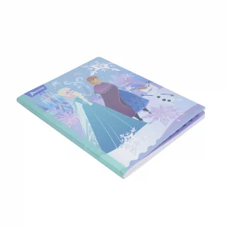 Libreta Cosida Frozen  100 Hojas   Doble Linea  - 3 Anna, Elsa Y Olaf