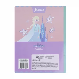 Libreta Cosida Frozen  100 Hojas   Doble Linea  - 7 Elsa Find