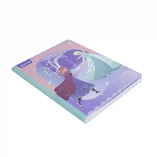 Libreta Cosida Frozen  100 Hojas   Doble Linea  - 9 Sisters