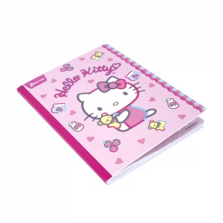 Libreta Cosida Hello Kitty    100 Hojas Cuadriculado  - Oso