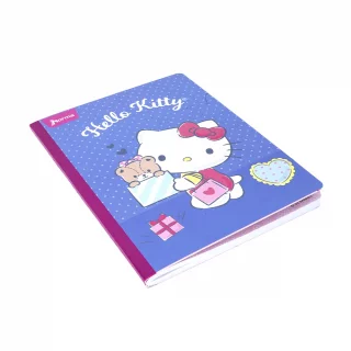 Libreta Cosida Hello Kitty    100 Hojas Cuadriculado  - Regalos