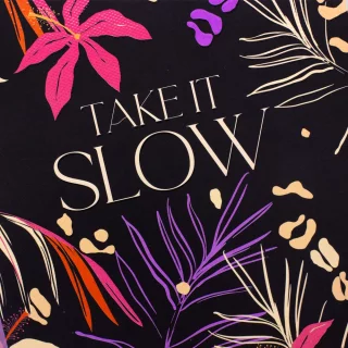 Libreta Cosida Kiut  100 Hojas   Cuadriculado Take It Slow