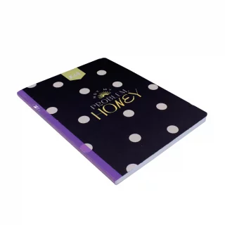 Libreta Cosida Kiut  100 Hojas   Doble Linea Honey