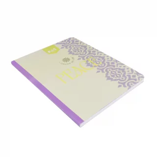 Libreta Cosida Kiut  100 Hojas   Doble Linea Peace