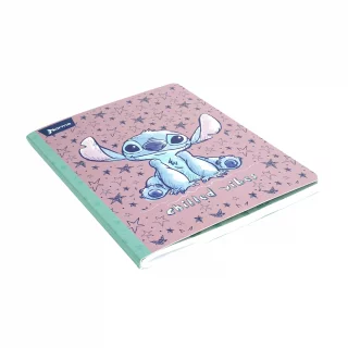 Libreta Cosida Stitch  100 Hojas   Cuadriculado  - 1 Chilled Vibes